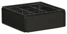 Cal Mil - 11.75" Onyx 9 Section Condiment Organizer - 2370313