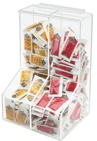 Cal Mil - 8.5" Classic 2-Compartment Condiment Packet Display - 925