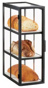 Cal Mil - 7" Monterey 3 Tier Bread Display Case - 2203013