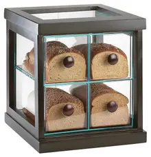 Cal Mil - 15.5" Midnight 4-Drawer Bread Display Case - 81396