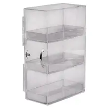 Cal Mil - 7" Classic 3 Tier Bread Display Case - 1204
