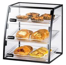 Cal Mil - 18" Iron 3 Tier Curved Self-Serve Display Case - 17081318
