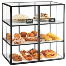 Cal Mil - 26.5" Monterey 3 Tier Display Case - 2211613