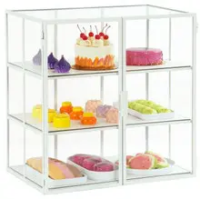 Cal Mil - 26.5" Juno Large 3 Tier Display Case - 2211615
