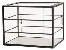 Cal Mil - 30" Onyx 3 Tier Knockdown Display Case - 23764313