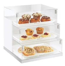 Cal Mil - 19" Luxe 3 Tier Step Display Case - 302055