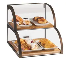 Cal Mil - 19" Sierra Attendant Style 2 Tier Display Case - 393184