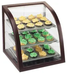 Cal Mil - 17" Westport Euro 3 Tier Display Case W/ 3 Trays - P25552