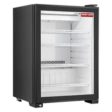 New Air - 24" Black Countertop Dual Temperature Display Refrigerator - NCRF-24-35H