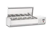 New Air - 48" Countertop  Refrigerated Salad Table - NCSD-48-SL