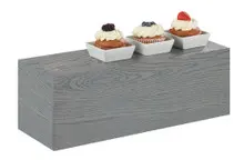 Cal Mil - 7" x 20.5" x 7" Ashwood Rectangular Riser - 166783