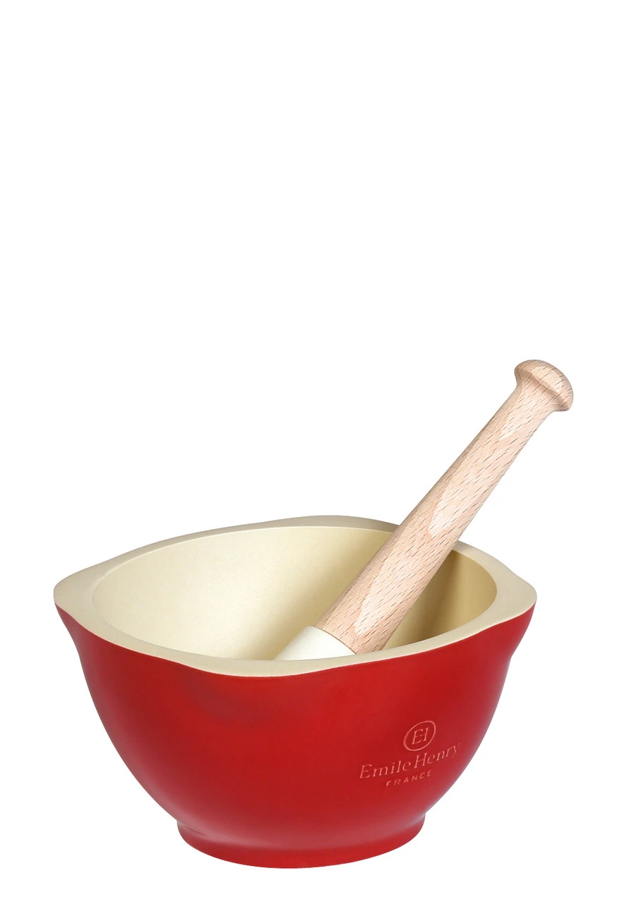 Emile Henry - Grand Cru (Grenade) Mortar & Pestle - 91340255