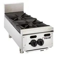 Vulcan - VHP Series 12" Liquid Propane Hot Plate w/ 2 Burners - VHP212