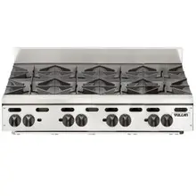 Vulcan - VHP Series 48" Liquid Propane Hot Plate w/ 8 Burners - VHP848