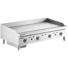Vulcan - VCRG Series 48" Liquid Propane Griddle w/ Thermostatic Controls - VCRG48-T