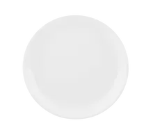 Elite Global Solutions - Santorini 9" White Round Coupe Plate (6 Per Case) - B95R-W