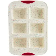 Trudeau - Confetti 6 Count Mini Loaf Pan