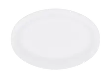 Elite Global Solutions - Merced 10" x 6.75" White Oval Plate (12 Per Case) - B106OV-W