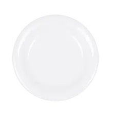 Elite Global Solutions - Merced 6.2" White Round Plate (12 Per Case) - B586PL-W