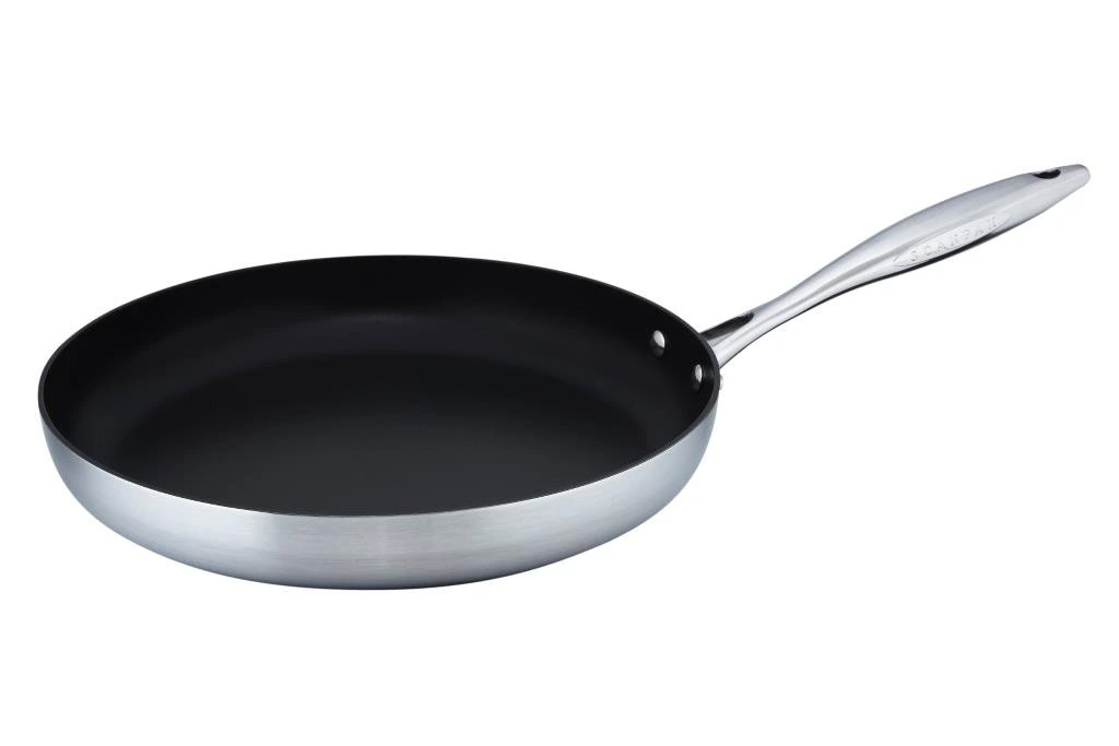 Scanpan - 12.5" CTX Fry Pan - Non-Stick, 5-Ply Stainless Construction, Made in Denmark