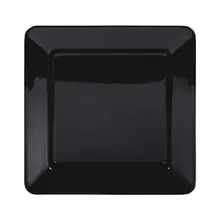 Elite Global Solutions - Stratus 12" Black Square Plate (3 Per Case) - B12-B