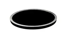 Elite Global Solutions - Kobe 8.25" Round Bowl Lid W/ Silver Rim Decal (6 Per Case) - B246080-SLVB