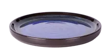 Elite Global Solutions - Monet 8" Cobalt Design Round Plate (6 Per Case) - B190080-CD