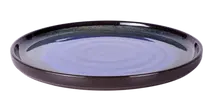 Elite Global Solutions - Monet 10.6" Cobalt Design Round Plate (6 Per Case) - B190106-CD
