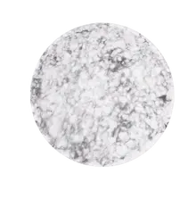 Elite Global Solutions - Hermosa 6" Black Marble Round Plate (6 Per Case) - B379060-BBM