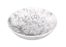 Elite Global Solutions - Hermosa 26 oz Black Marble Round Bowl (6 Per Case) - B387722-BBM