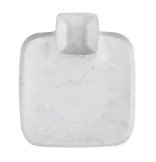 Elite Global Solutions - Hermosa 11.8" x 10" Gray Marble Chip & Dip Plate (6 Per Case) - B524105-GYM