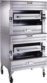 Vulcan - V Series 36" Natural Gas Double Deck Ceramic Broiler - VBB2
