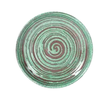 Elite Global Solutions - Stardust 7" Green Round Coupe Plate (6 Per Case) - B398071-SDG
