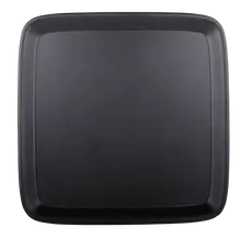 Elite Global Solutions - Zen 12" Black Square Tray (6 Per Case) - JW5212-B