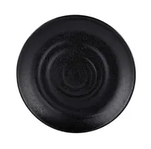Elite Global Solutions - Zen 8.5" Black Round Plate (6 Per Case) - JW7008-B
