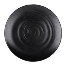 Elite Global Solutions - Zen 11" Black Round Plate (6 Per Case) - JW7011-B