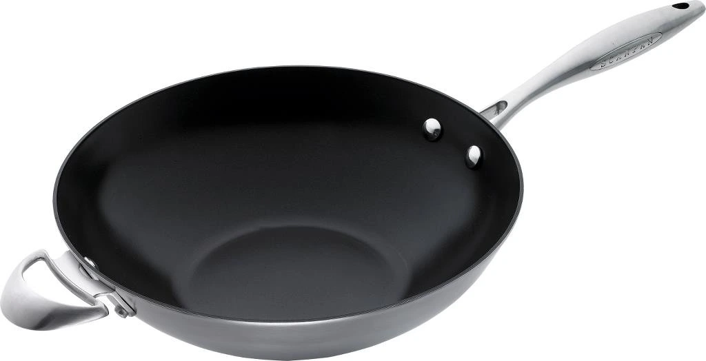 Scanpan - 12.5" CTX Wok - Non-Stick, 5-Ply Stainless Construction, Made in Denmark