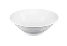 Elite Global Solutions - Pebble Creek 40 oz White Bowl (6 Per Case) - D1008RR-W