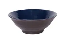 Elite Global Solutions - Durango 40 oz Lapis/Chocolate Round Bowl (6 Per Case) - D1008RR-LAP/CH