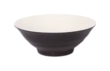 Elite Global Solutions - Durango 40 oz Antique White/Chocolate Round Bowl (6 Per Case) - D1008RR-AW/CH