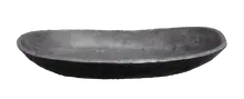 Elite Global Solutions - Basalt 89 oz Coal Oval Bowl (3 Per Case) - M1693OV-CO