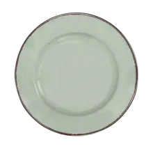 Elite Global Solutions - Vintage California Mojave 10.5" Hemlock Round Crackle Plate (6 Per Case) - D1025M-H