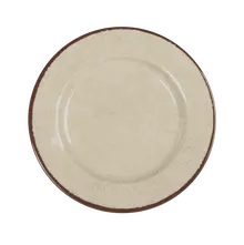 Elite Global Solutions - Vintage California Mojave 8.5" Vanilla Round Crackle Plate (6 Per Case) - D850M-V