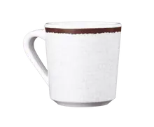 Elite Global Solutions - Vintage California Mojave 14 oz White Crackle Mug (6 Per Case) - DC14-W-M