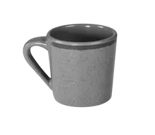 Elite Global Solutions - Vintage California Mojave 10 oz Gray Crackle Mug (6 Per Case) - DC-G-M