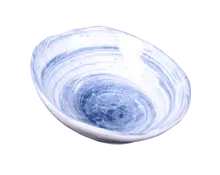 Elite Global Solutions - Van Gogh 11 oz Navy Design Oval Bowl (6 Per Case) - D641OV-ND