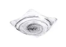 Elite Global Solutions - Van Gogh 22 oz Black Design Square Bowl (6 Per Case) - D712SQ-BD