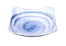 Elite Global Solutions - Van Gogh 22 oz Navy Design Square Bowl (6 Per Case) - D712SQ-ND