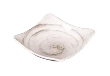 Elite Global Solutions - Van Gogh 22 oz Taupe Design Square Bowl (6 Per Case) - D712SQ-TD