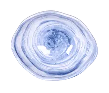 Elite Global Solutions - Van Gogh 28 oz Navy Design Oval Bowl (6 Per Case) - D863OV-ND